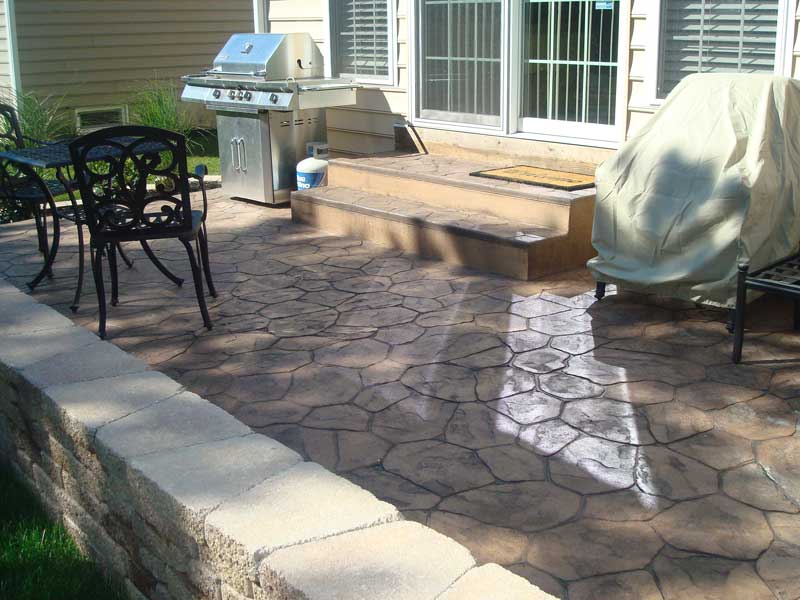 Stamped Concrete Patio in South Jersey